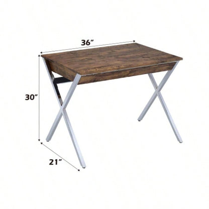 Callers Weathered Oak Writing Desk
