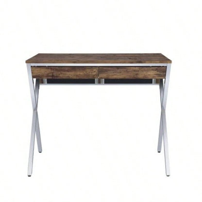 Callers Weathered Oak Writing Desk