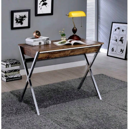 Callers Weathered Oak Writing Desk