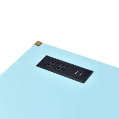 Midriaks Blue Gold Writing Desk/USB