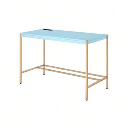 Midriaks Blue Gold Writing Desk/USB