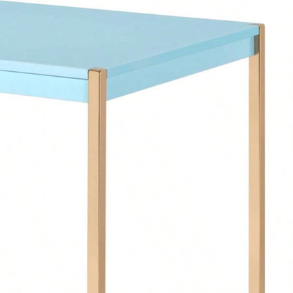 Midriaks Blue Gold Writing Desk/USB