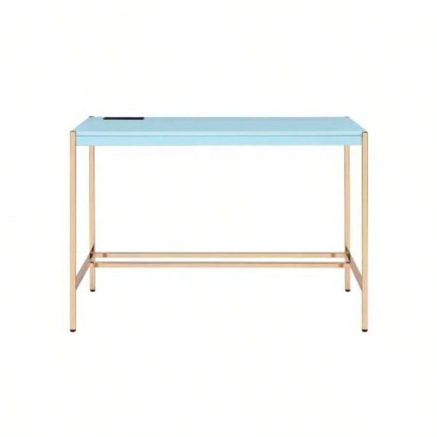 Midriaks Blue Gold Writing Desk/USB