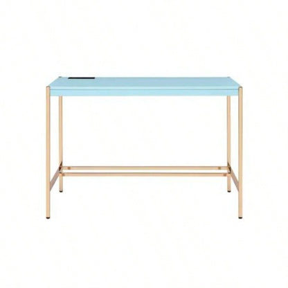 Midriaks Blue Gold Writing Desk/USB