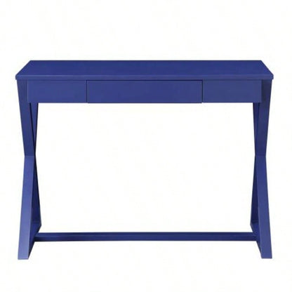 Nalo Twilight Blue Writing Desk