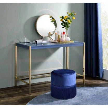 Midriaks Blue Gold Writing Desk/USB
