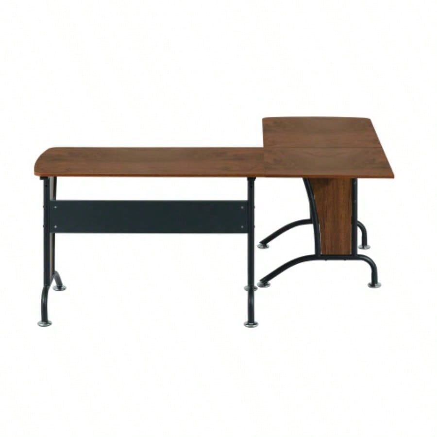 Techni Mobili Deluxe L - Shaped Desk with Desk Option