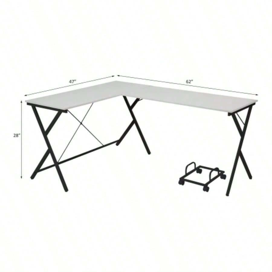Dazenus Black Computer Desk