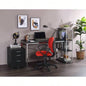 Tennos Black Writing Desk