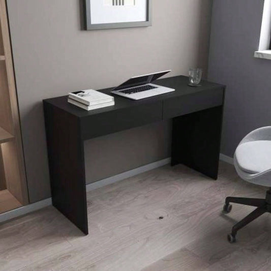 Black Wengue 2 - Drawer Computer Desk