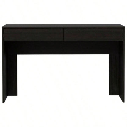 Black Wengue 2 - Drawer Computer Desk