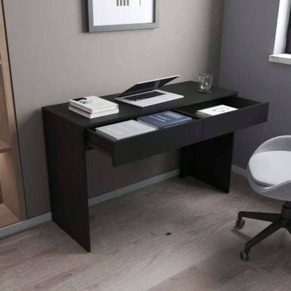 Black Wengue 2 - Drawer Computer Desk