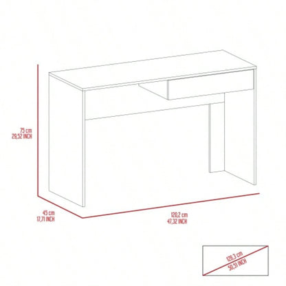 Black Wengue 2 - Drawer Computer Desk