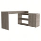 L - Shaped Desk Desti, Office, Light Gray