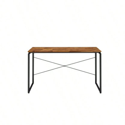 Jurgen Oak Black Writing Desk