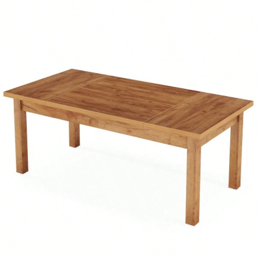 70 Inch Large Computer Desk, Farmhouse Office Desk Writing Study Desk with Solid Wood Legs, Executive Desk with Thickened Frame and Board