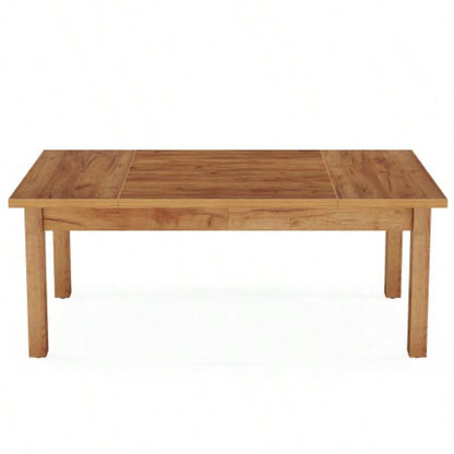 70 Inch Large Computer Desk, Farmhouse Office Desk Writing Study Desk with Solid Wood Legs, Executive Desk with Thickened Frame and Board