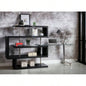 Buck Glass, High Gloss Writing Desk with Shelf