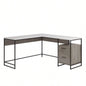 L - Shaped Desk, Brown