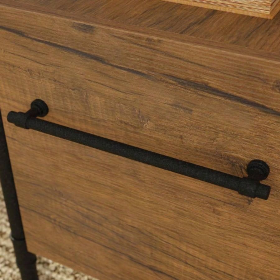 L - Shaped Desk, Brown