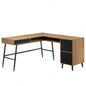 L - Shaped Desk, Brown