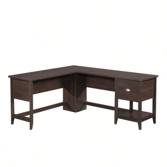 L - Shaped Desk, Brown
