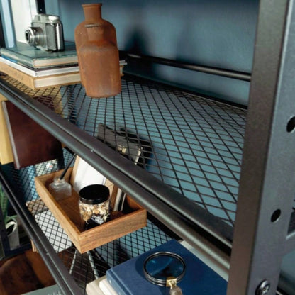 Desk With Hutch, Brown