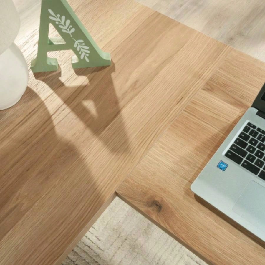 L - Shaped Desk, Brown
