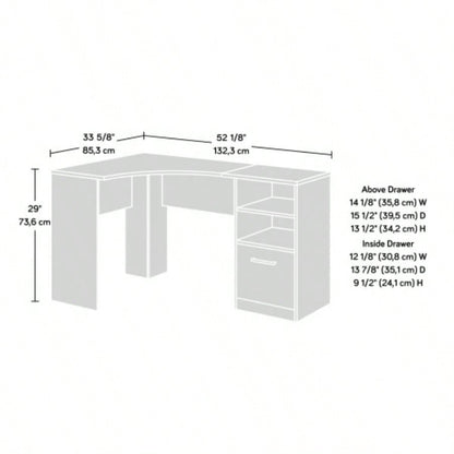 Corner Desk, Brown, Popular styles for  2025 year