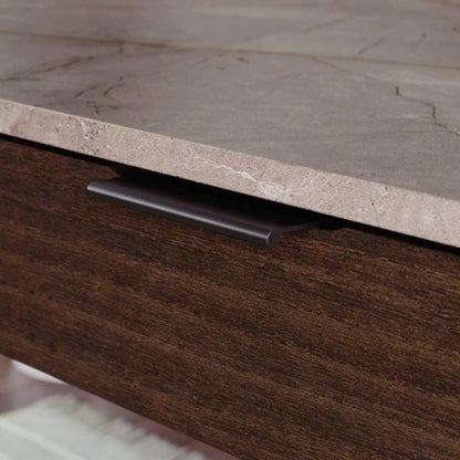 L - Shaped Desk, Brown