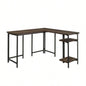 L - Shaped Desk, Brown