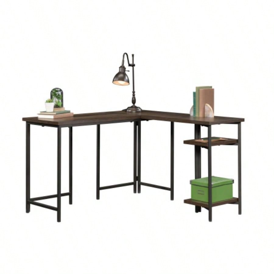 L - Shaped Desk, Brown