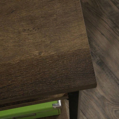 L - Shaped Desk, Brown