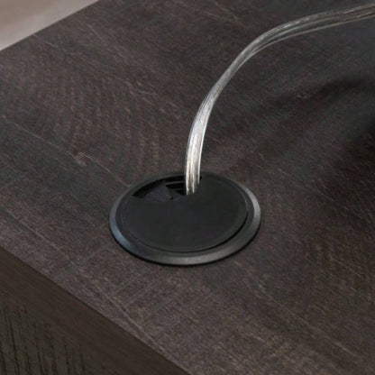 L - Shaped Desk, Black