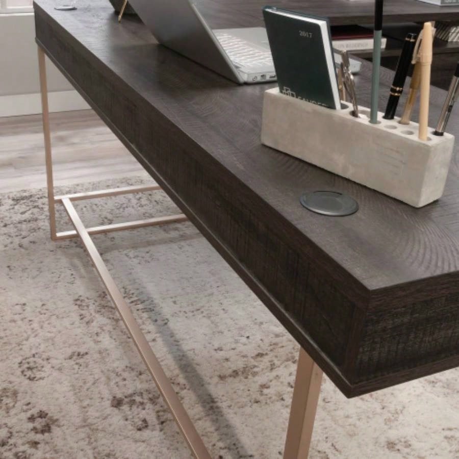 L - Shaped Desk, Black