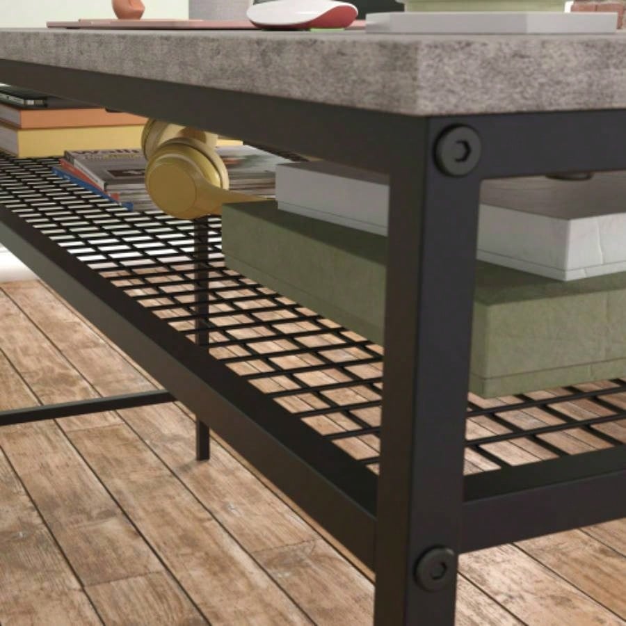 L - Shaped Desk, Brown
