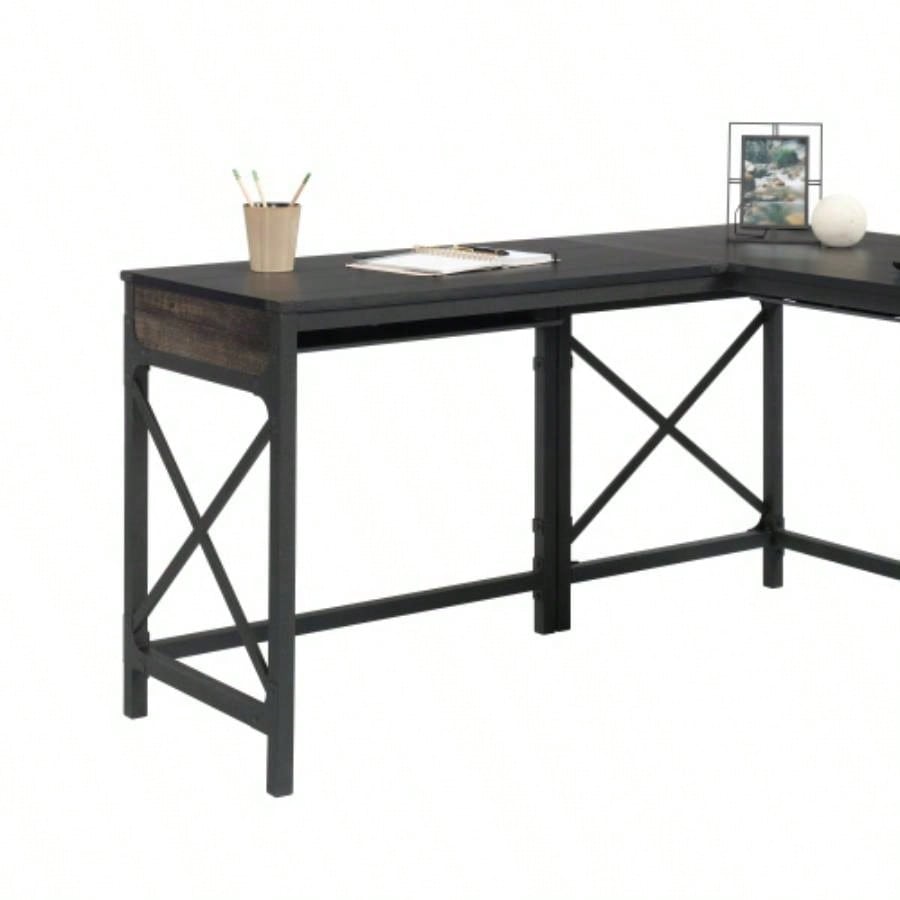 Desk Return 36 Brown