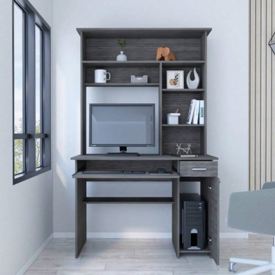 Computer Desk Acequia, Office, Smokey Oak