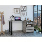 Light Gray 2 - Drawer 2 - Shelf Writing Desk