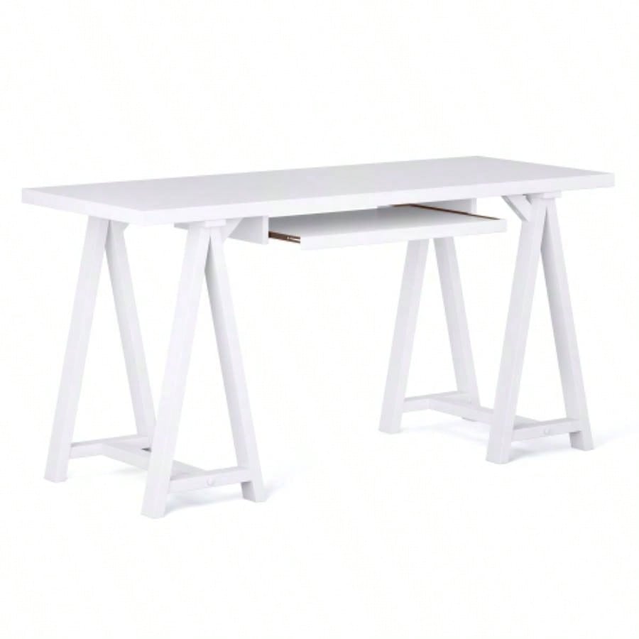 Sawhorse - Desk - White