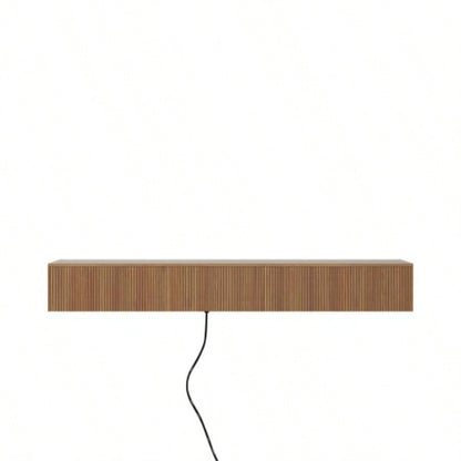 Floating TV Stand Wall Mounted with 16 Color LEDs, 69 Modern TV Stand, Floating TV Cabinet Entertainment Center 55 60 65 Inch TV