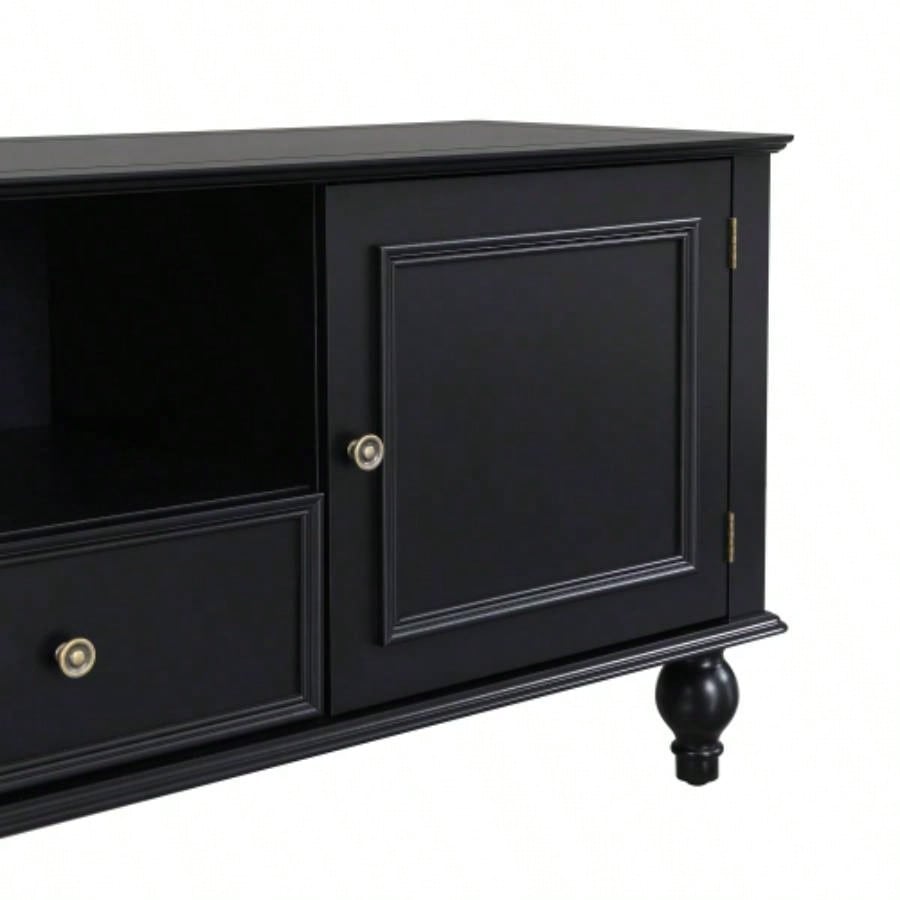U - Can 70.9 Modern TV Stand TVs up to 80 Inches, Entertainment Center with Open Compartment, TV Storage Cabinet with 2 Drawers, 2 Cabinets and 5 Solid Living room