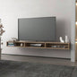 Manter Wall - Mounted Tv Stand, Living Room, Macadamia