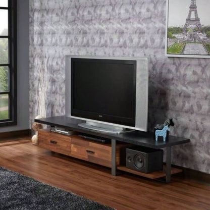 Elling Walnut Black TV Stand