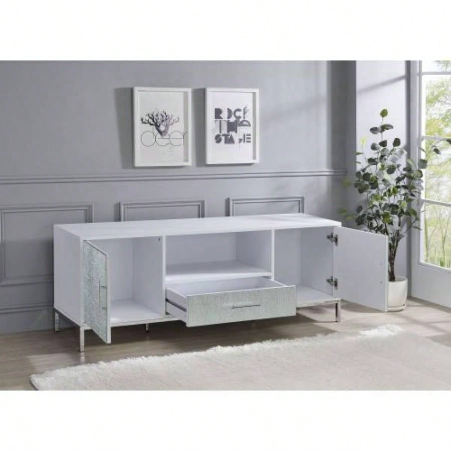 Mirage - TV Cabinet - White
