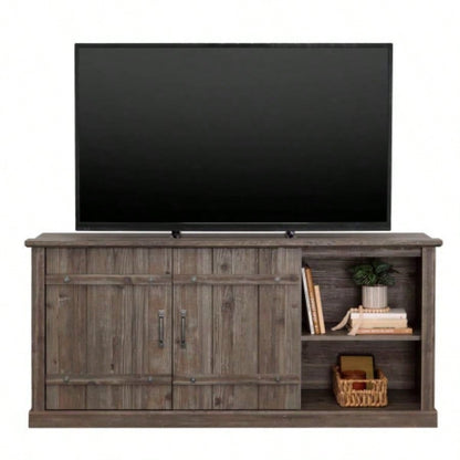 Credenza, TVs up to 70 Pine Wood