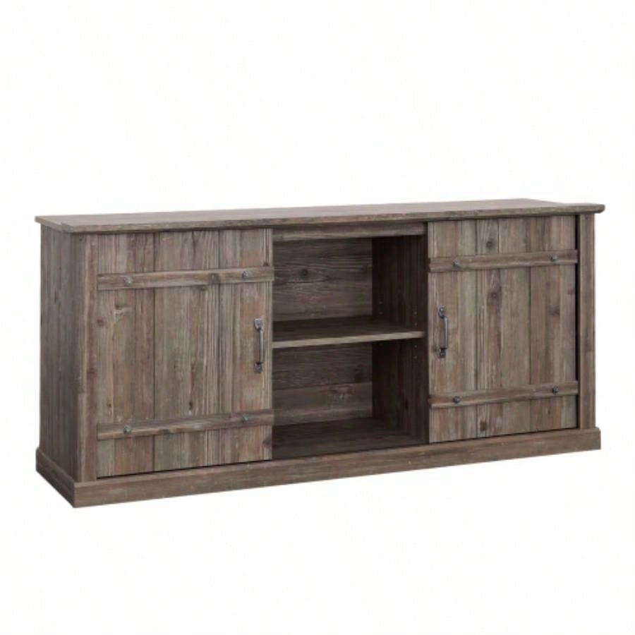 Credenza, TVs up to 70 Pine Wood
