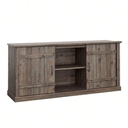 Credenza, TVs up to 70 Pine Wood