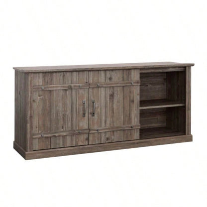 Credenza, TVs up to 70 Pine Wood