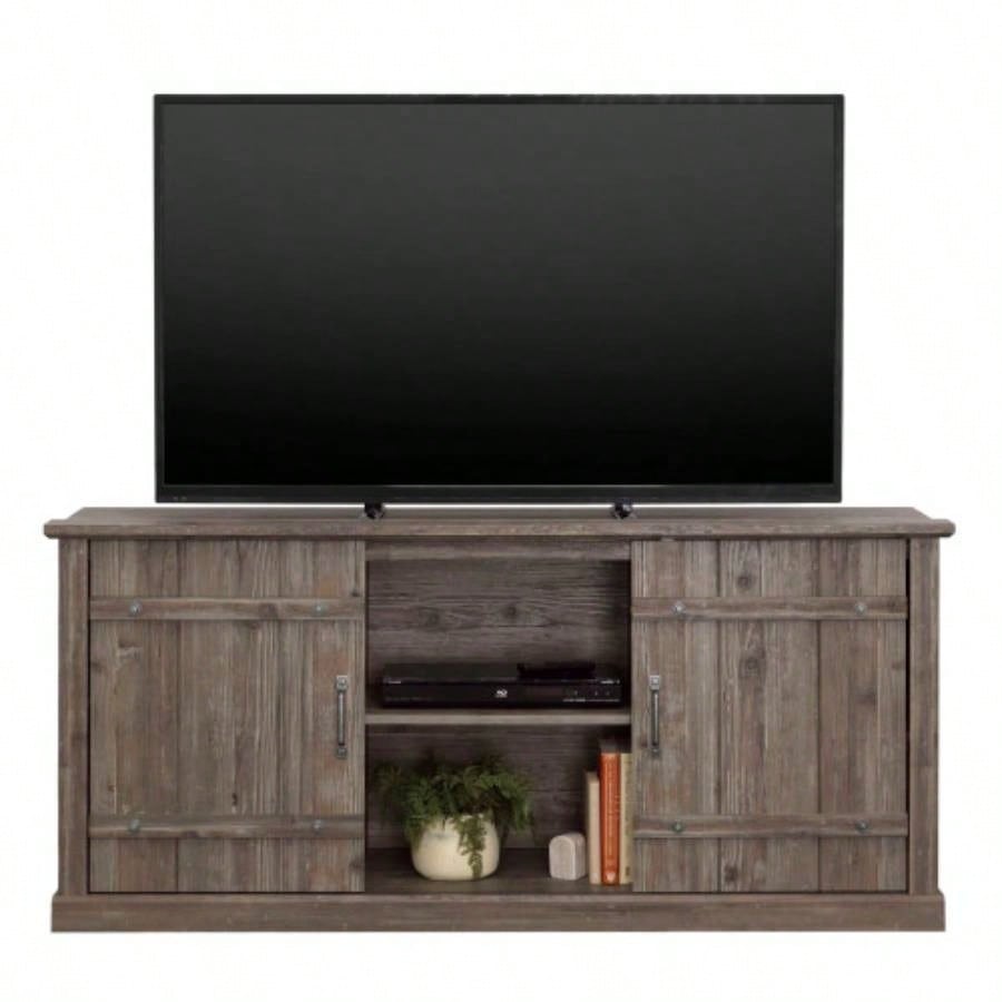 Credenza, TVs up to 70 Pine Wood